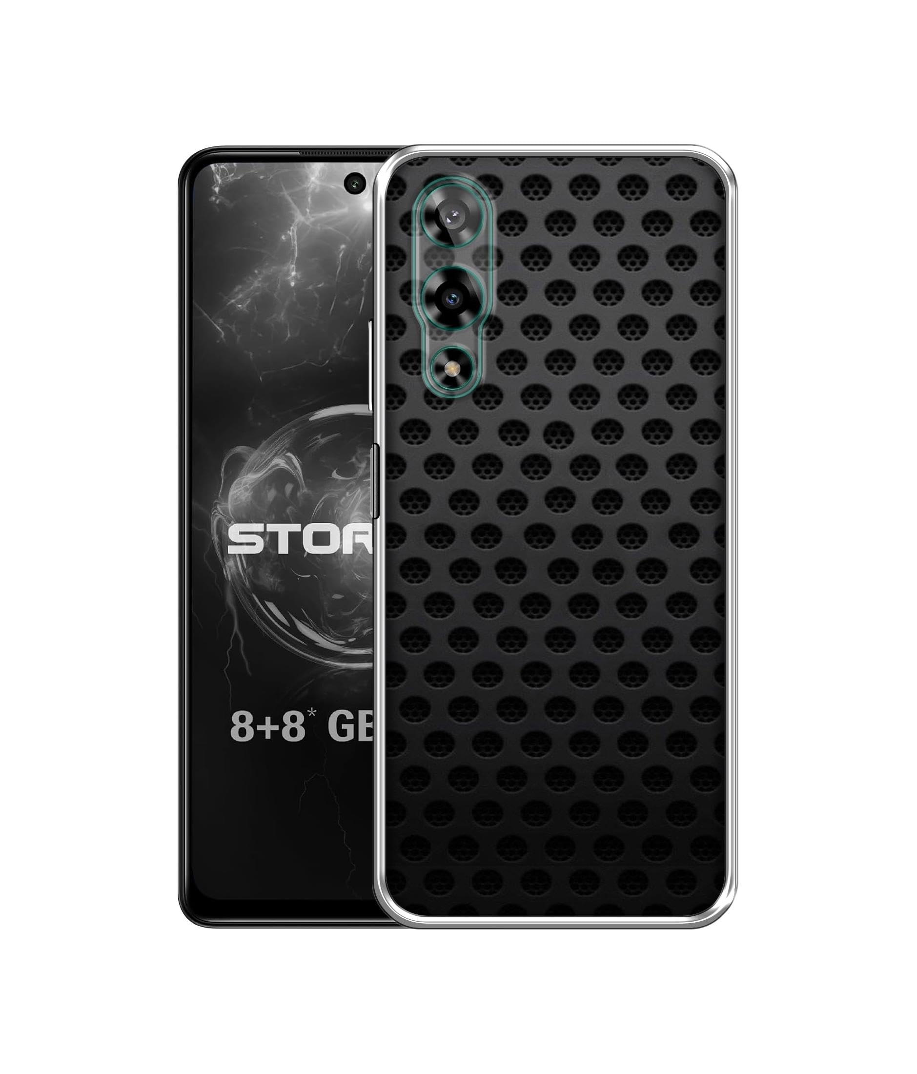 Casotec Black Circle Design Printed Silicon Soft TPU Back Case Cover for Lava Storm 5G (B0CTY5RJYM) Amazon Price History, Amazon Price Tracker