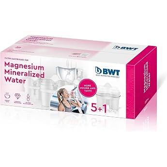 BWT 120 Litre Longlife Mg2 + Cartridge, Pack of 6