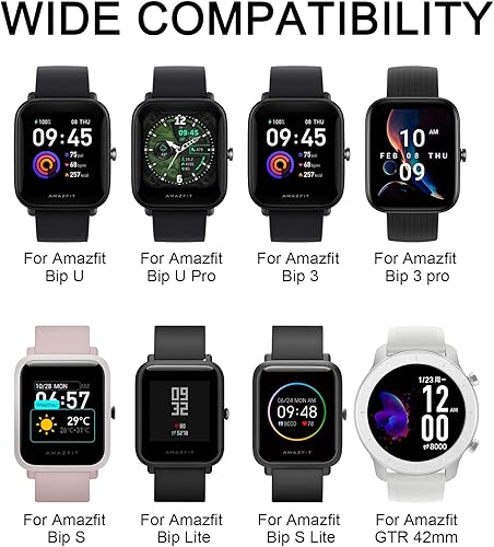 Miniatura 7 de AK Bandas de nailon para Amazfit Bip 3 Pro Bip 3 Bip U Pro Bip U Bip S Lite Bip S Bip Lite Amazfit GTR 1654in 0787in correa de reloj inteligente