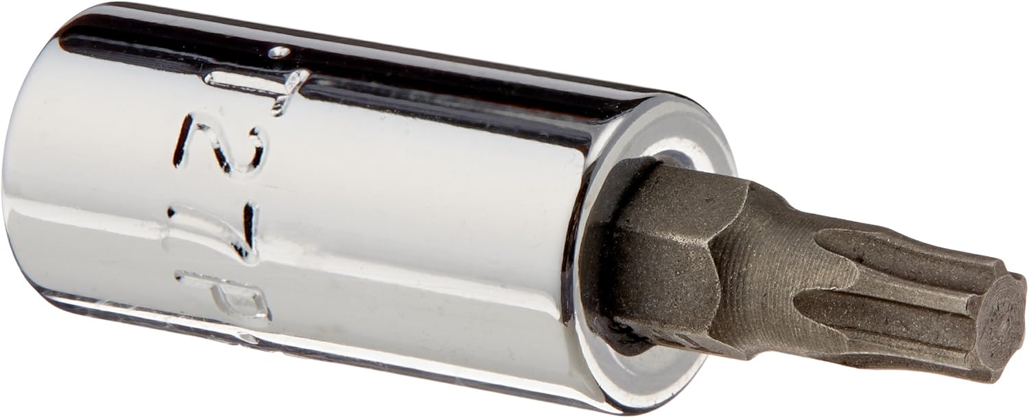 SK Tools USA 1/4" Drive, T27, Standard Chrome TORX Plus® Bit Socket | 42944