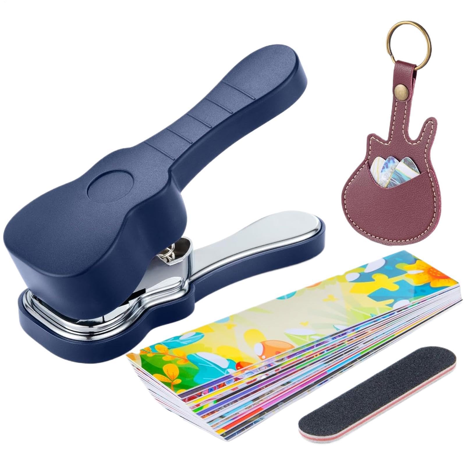 Fabbricatore Di Plettri Per Chitarra - Colorato Creatore Decorativo Fantastico | Kit Per Creare Plettri Per Chitarra - Per Musicisti Suonatori Ragazzi Festa Compleanno Arte Fai Da Te Scuola Diploma De