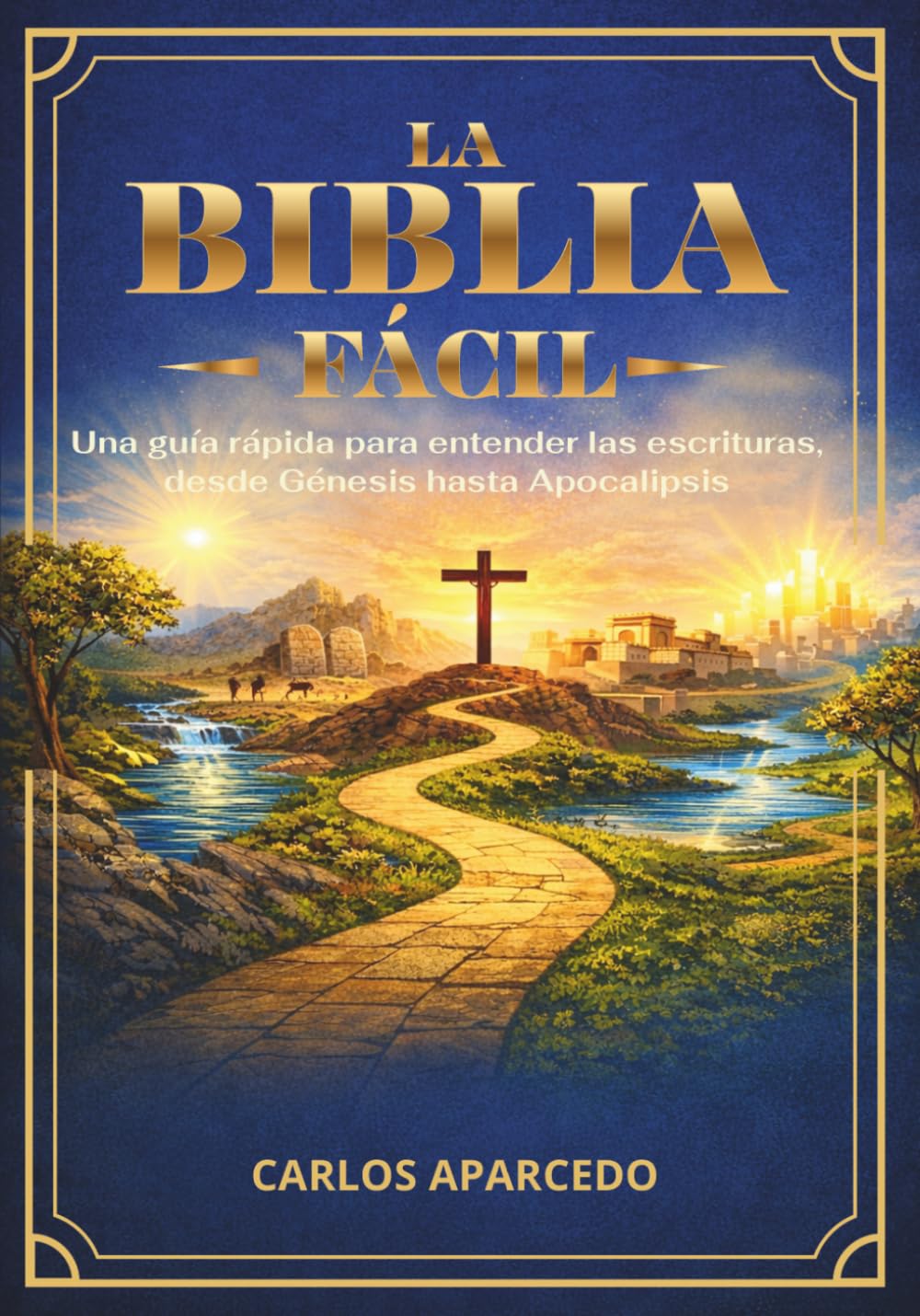 LA BIBLIA FÁCIL: Una guía rápida para entender las escrituras, desde Génesis hasta Apocalipsis