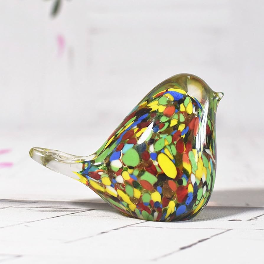 ガラス製 葉と鳥の彫刻ボウル ガラス製 葉と鳥の彫刻ボウル 【公式通販】