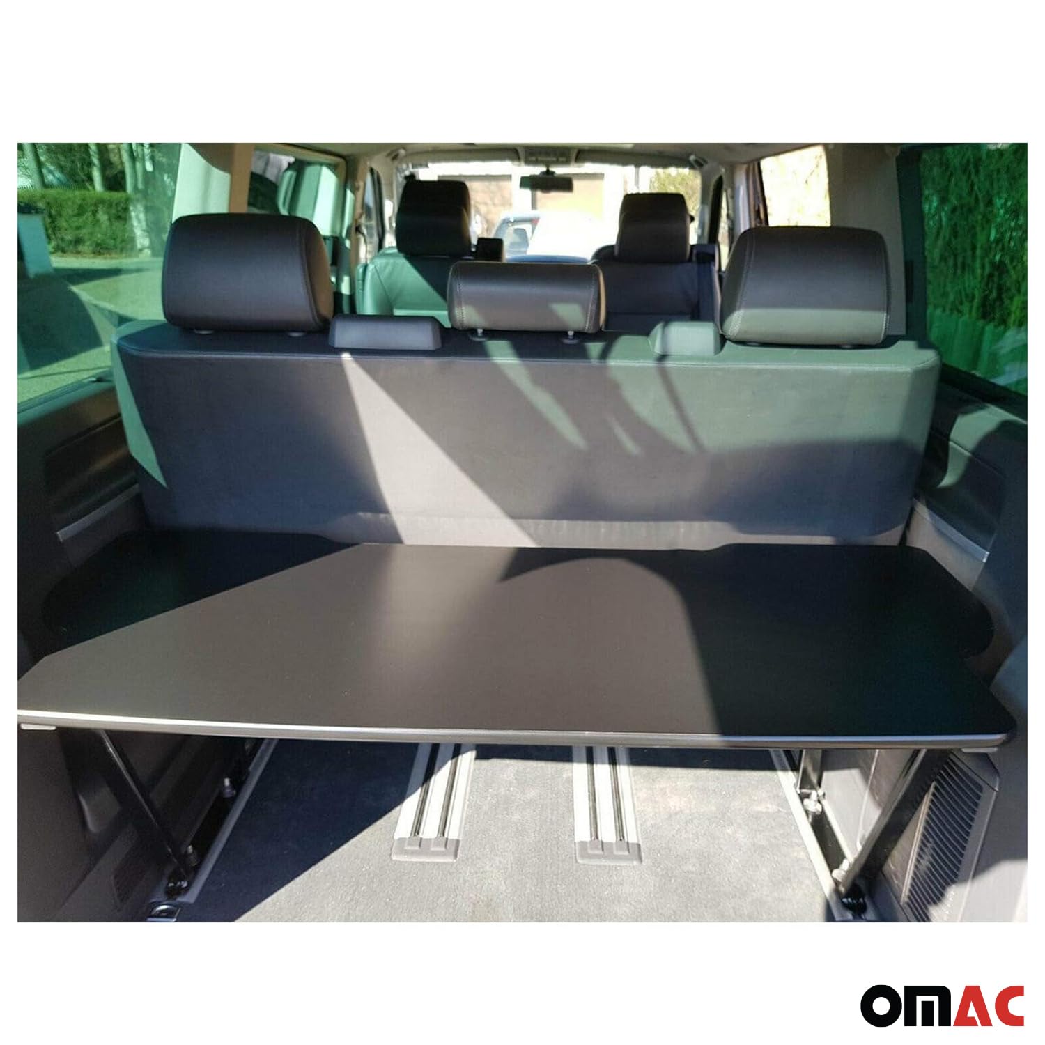 OMAC Klappmatratze Multiflexboard Set Konsolen kompatibel mit VW T5 T6 T6.1 Multivan 2003-2024