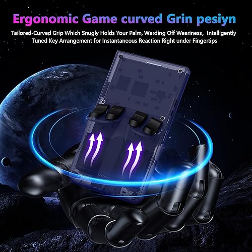 Miniatura 5 de R36MAX - Consola de juegos de mano retro, pantalla IPS de 4.0 pulgadas, 720 x 720 pulgadas, juego clásico integrado de más de 18,000, sistema Linux