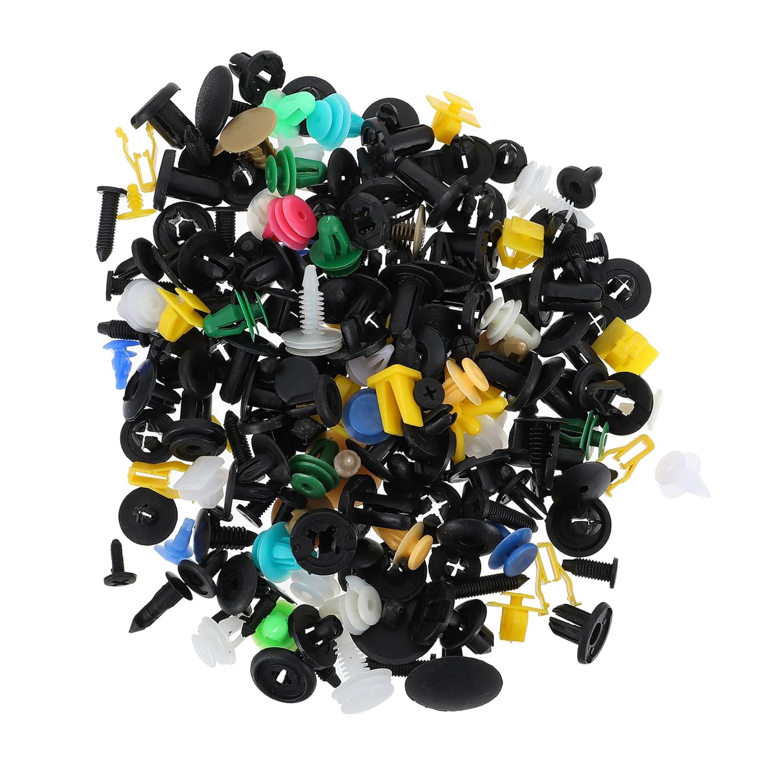 Plastic Decorative Fastener Clips 500pcs for Car Bumpers and Trim