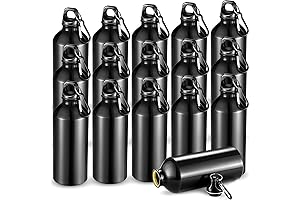 CHENGU 16 Pack Aluminum Water Bottles
