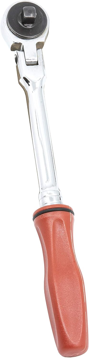 GENIUS TOOLS 1/4"" Dr. 72 Teeth Flex Head Ratchet - 282262P"
