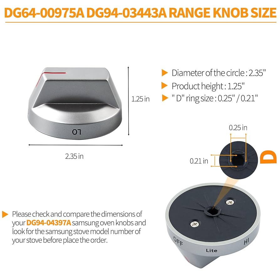 調理器具 GOGO73 Amazon.com: atgestore DG64-00975A DG94-04397A Stove Knobs