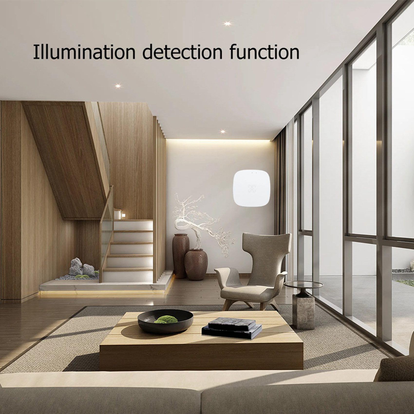 4X Czujnik ObecnośCi CzłOwieka Tuya ZigBee MmWave z Wykrywaniem Radaru Mikrofalowego Luminance Czujnik Ruchu PIR do MontażU na ŚCianie