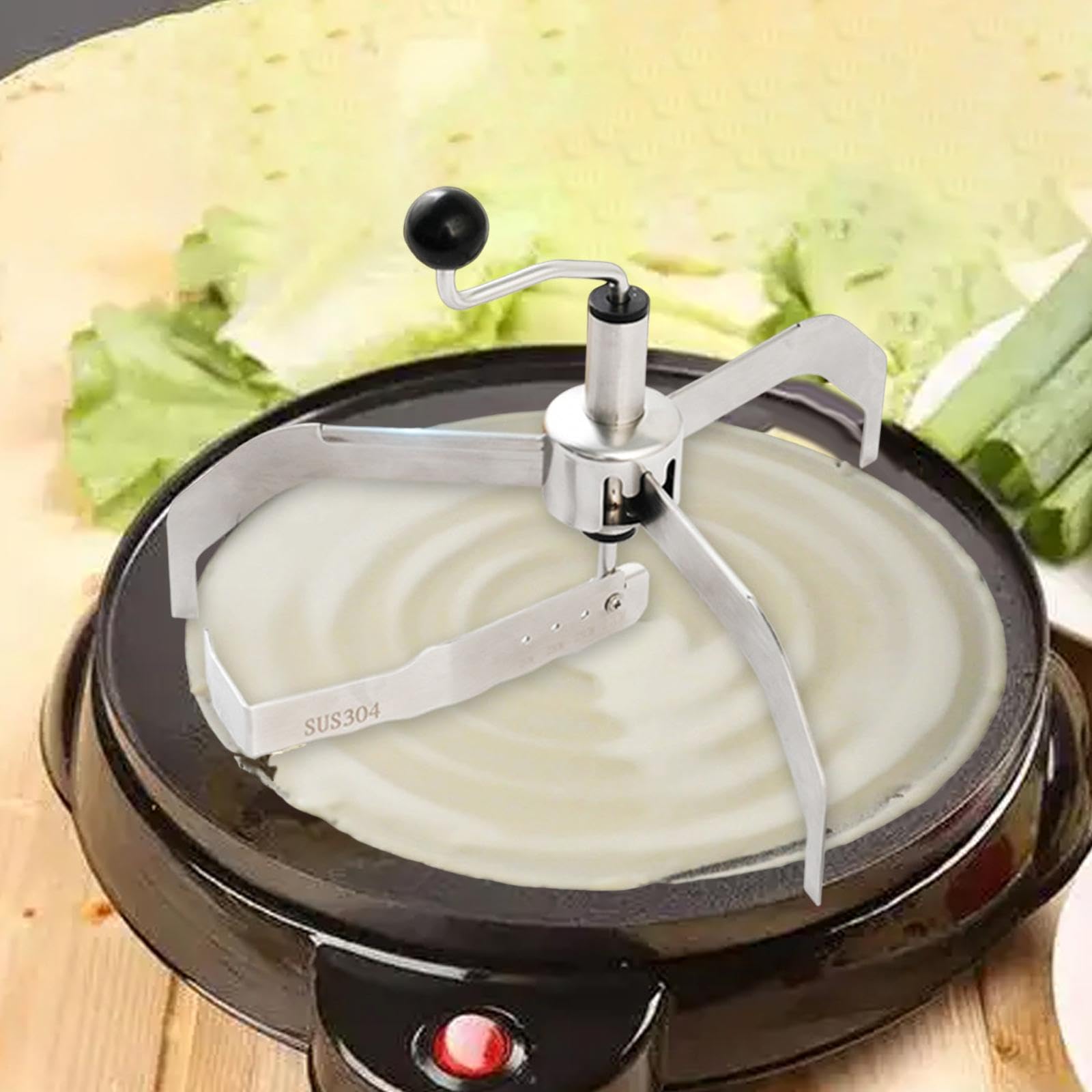 【ゲレンデ】クレープマシン Amazon | Fenteer【360 度回転】 クレープスプレッダー