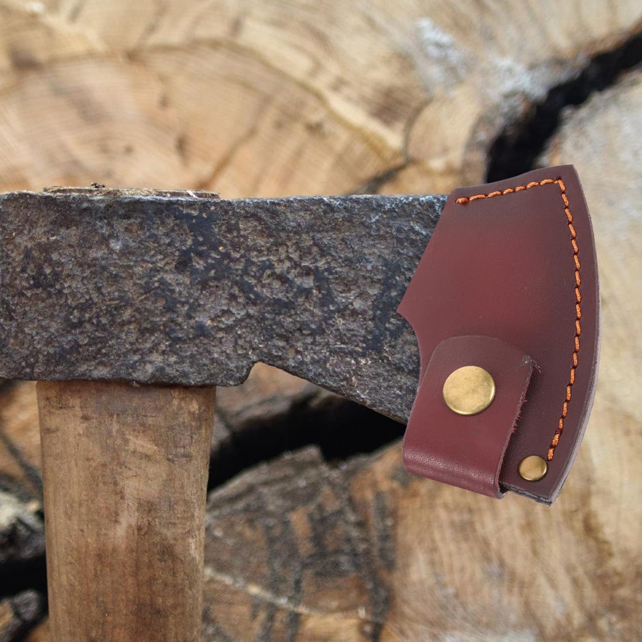 Ax Protector Pu Hatchet Protector Camping Head Cover Hatchet Protective Cover Hatchet Cover Axe Sleeve