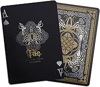 Vista 4 de Creatures of The FAE - Naipes de Gent Supply - Edición negra, dorada y plateada