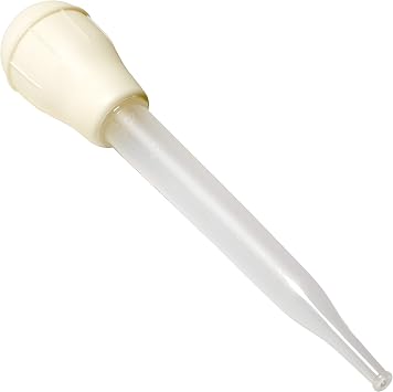 BPA Free, Pro Grade Turkey Baster 1 Pack. Extra Large 11 Inch Bulb Basters with Measuring Lines Perfect for Cooking Juicy, Tender Meat. Best Plastic Suction Basting Syringe, Kitchen Tools and Supplies