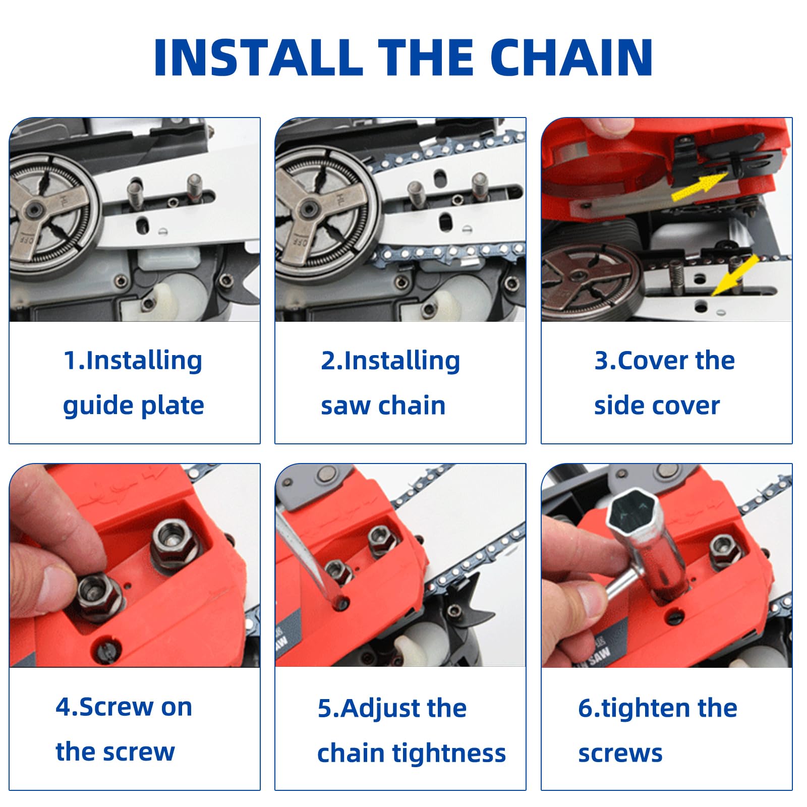 Panasonic - チェンページ Amazon.com: 2 Pack 8 Inch Chainsaw Chain 043