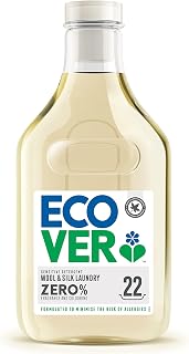 Ecover Zero Delicate Laundry Liquid for Sensitive Skin, 22 Washes, 1L