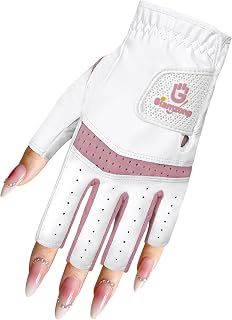 Womens Golf Glove for Left or Right Hand 1 Pack, Breathable Lightweight Ladies Golf Glove with Non-Slip Grip for Women Golfers