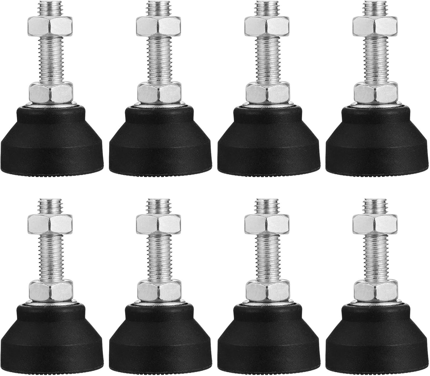 Hemoton 8 Pcs Adjustable Foot Screws Adjustable Furniture Legs