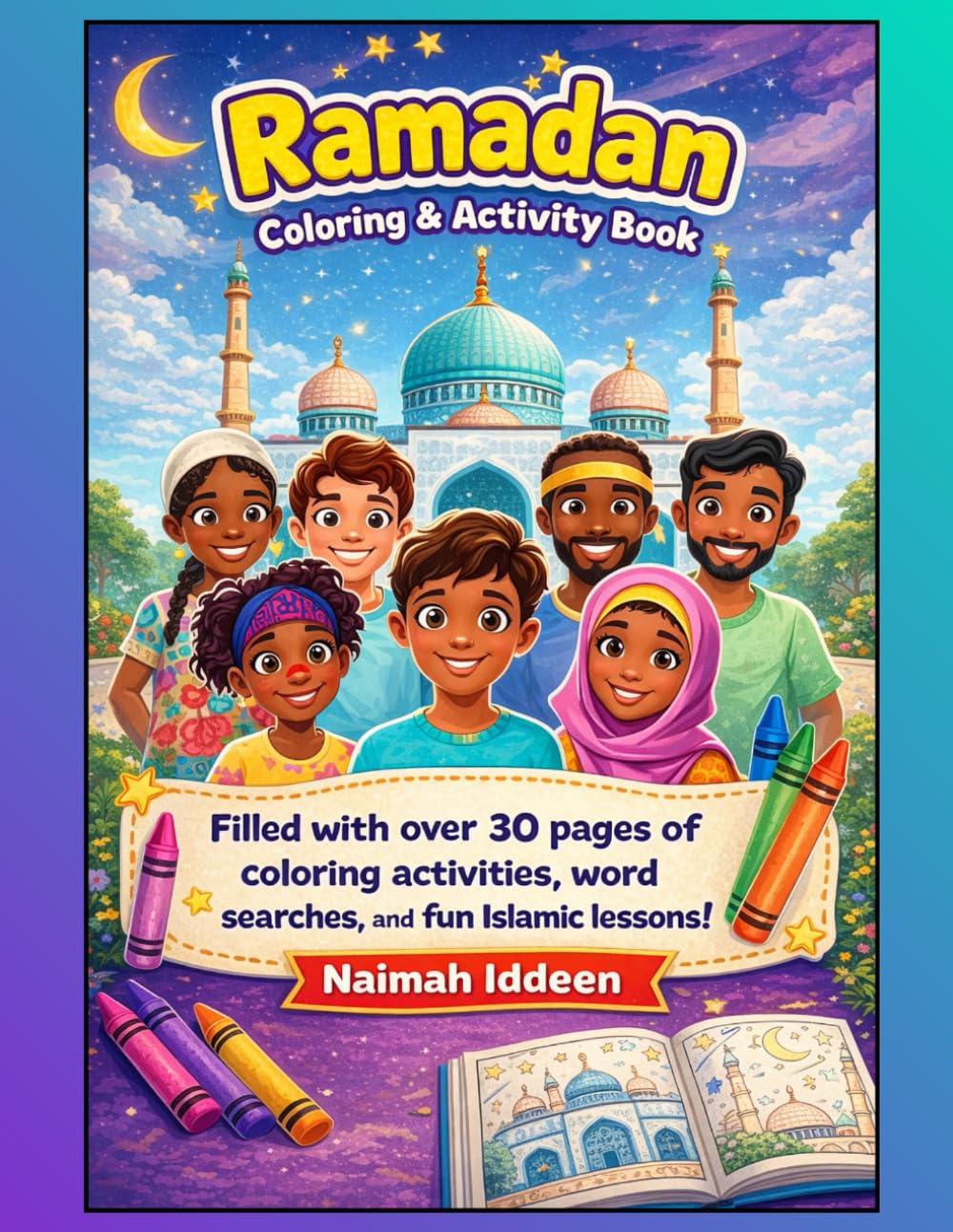Ramadan Coloring & Activity Book