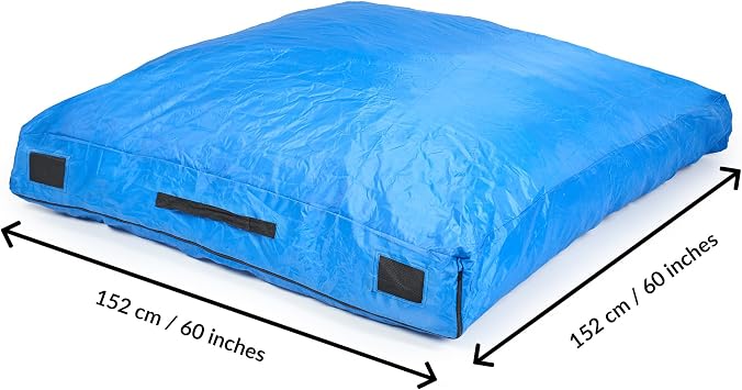 ODOXIA Sensory Crash Pad for Kids | Big 152 x 152 cm Or 122 x 91 cm | Autism Crash Mat for Children | Soft Landing for Jumping & Play | Crashpad | Giant Kids Foam Mat | Also for Climbing & Gymnastics
