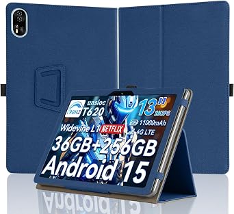 NSFN Blackview Mega8 Case, Protective Case for Blackview Android 15 Tablet, 13-inch Tablet with Handheld Strap, Easy to Hold, Stand Function, Multi-Angle Compatible, Portable, Shockproof, Fall