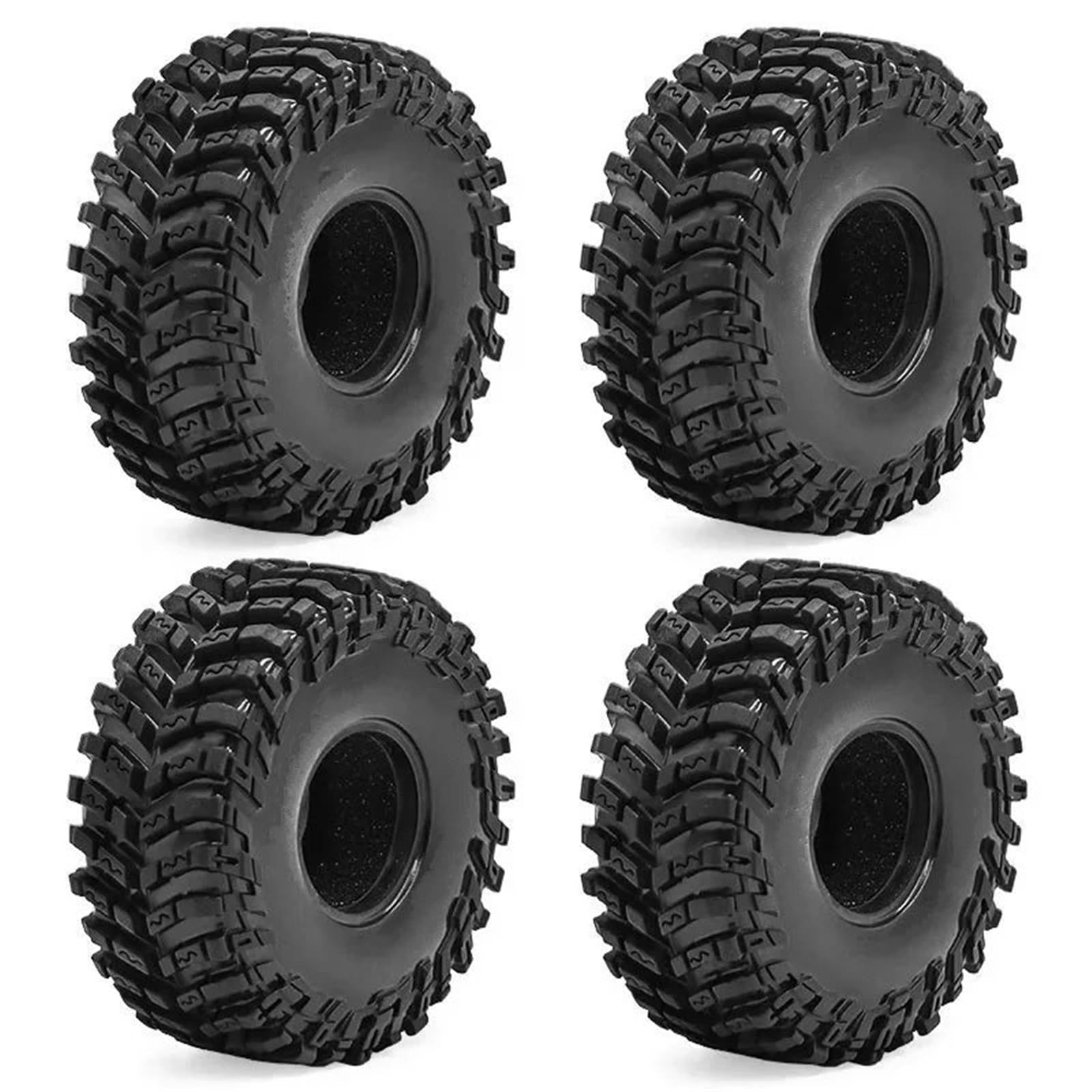 Per Axial Per Scx24 Per FMS Per Ascent-18 Per Trx4m 1/18 1/24 Pneumatici Da 1.0 Pollici 64x25mm Rc Crawler Truck Parti Di Automobili Accessori Giocattoli Rc