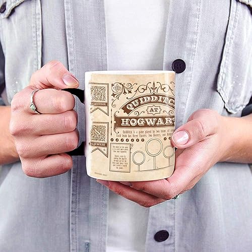Miniatura 6 de Morphing Mugs Harry Potter (Hogwarts) - Taza de cerámica, color negro