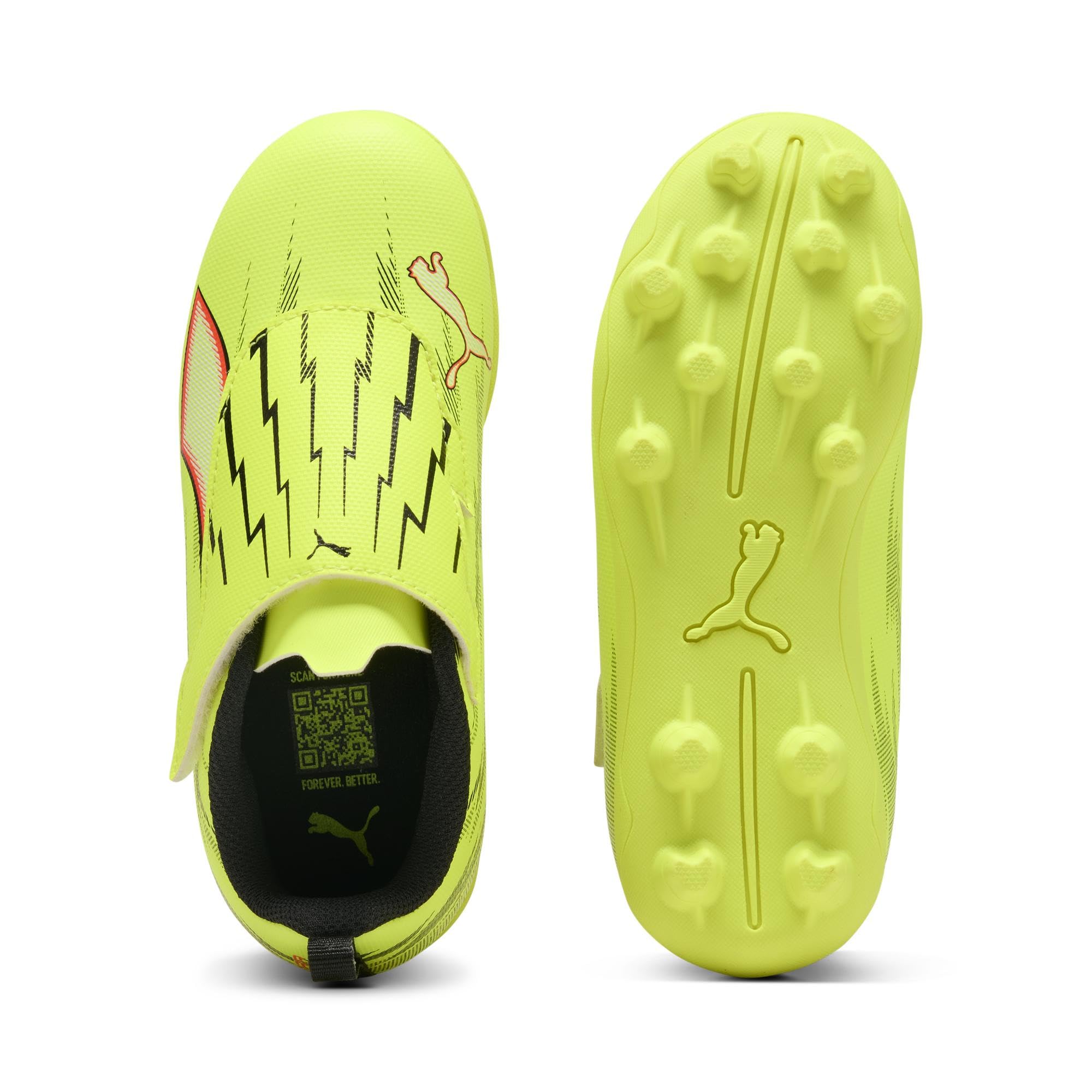 PUMA Uniseks - dzieci Ultra 6 Play V Fg/Ag Rb JrButy do piłki nożnej