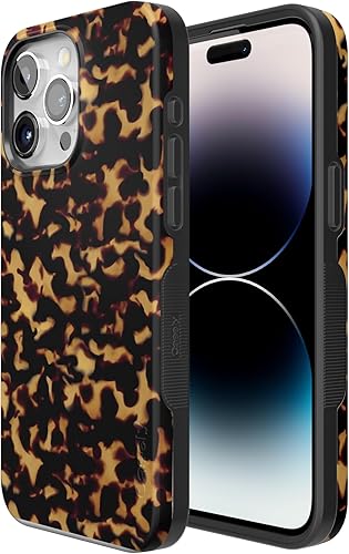 Vista 1093 de Casely Funda para iPhone 15 Pro Jardín Secreto Flores mixtas Funda atrevida Compatible con MagSafe y botón de acción Jardín Secreto Floral