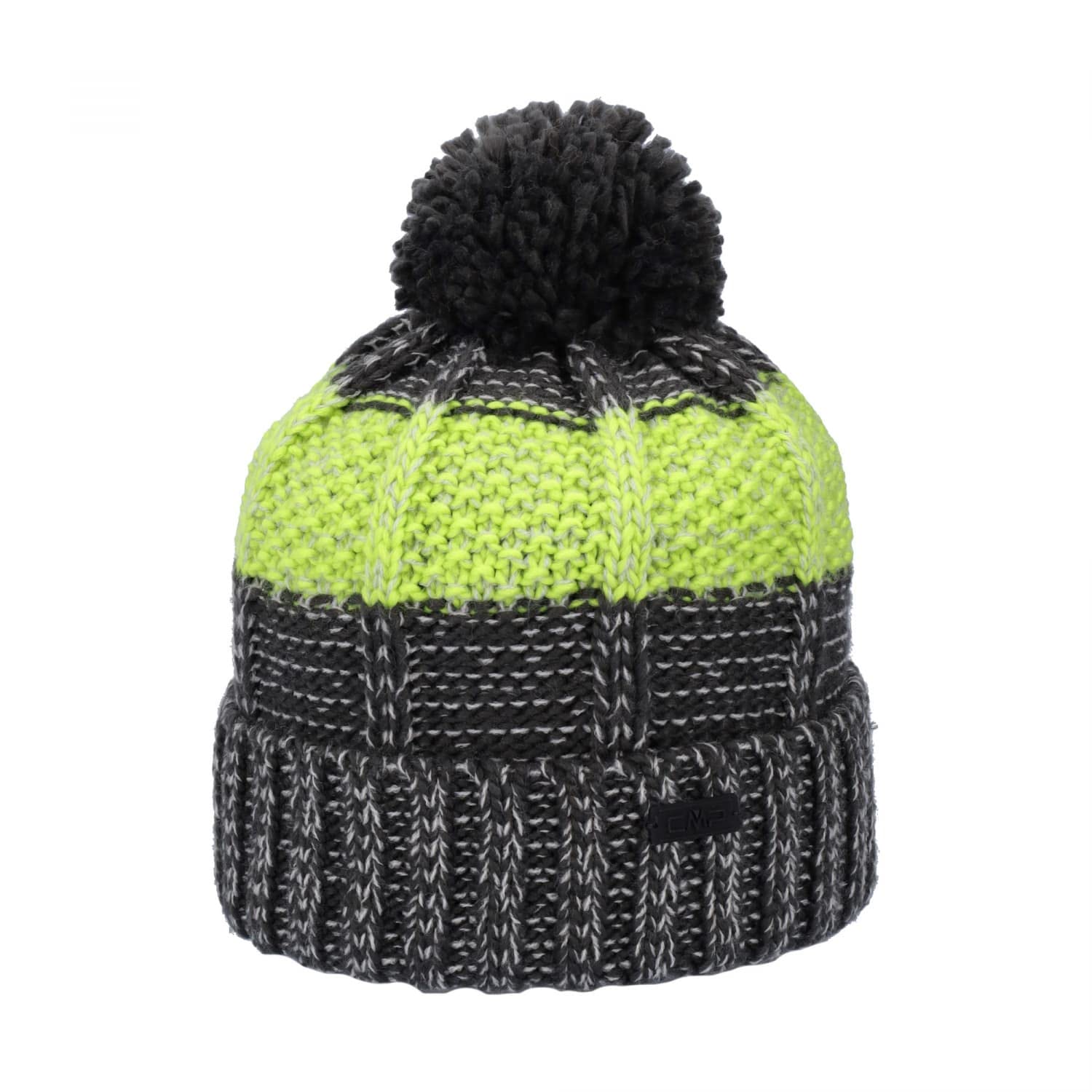 CMP Bonnet tricoté pour enfant KID 5505603J, anthracite, taille unique