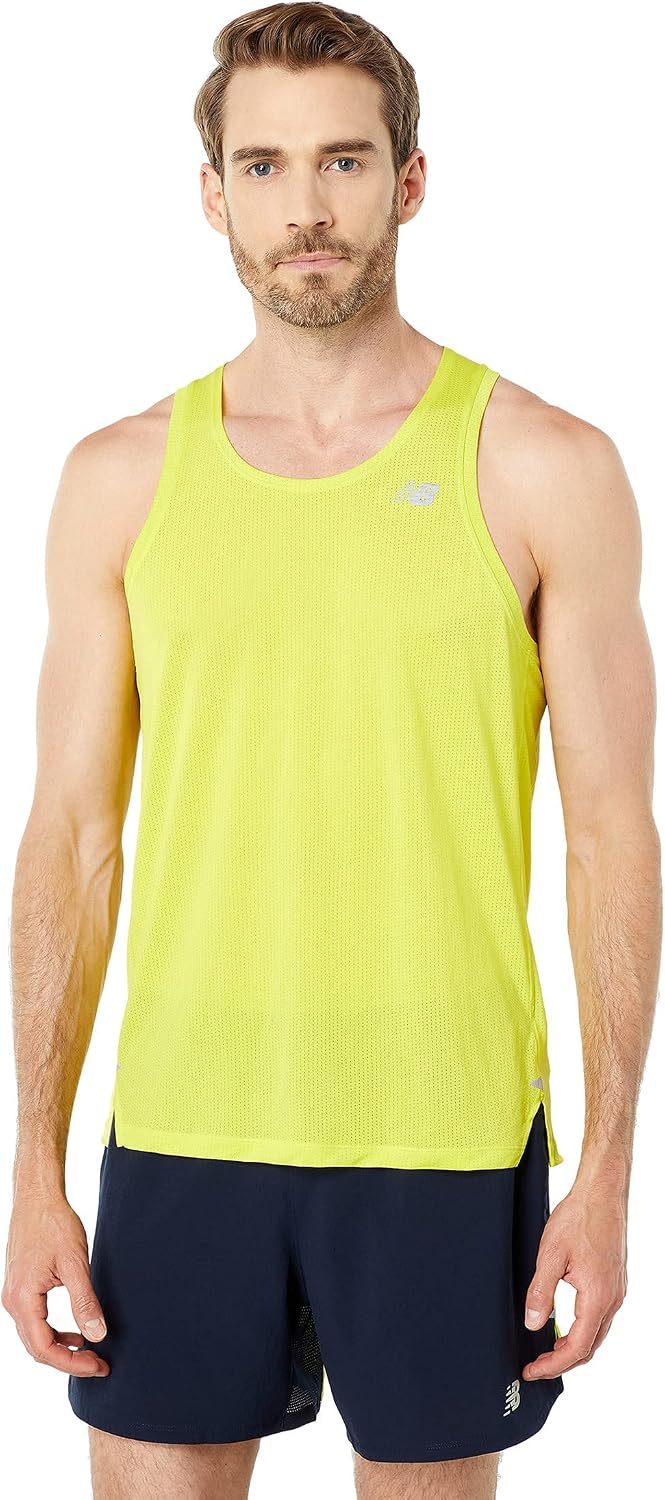 New Balance mens Impact Run Singlet 