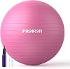 PROIRON Extra Thick Exercise Pregnancy Ball 55cm 65cm 75cm, Anti-Burst Gym Ball, Swiss Ball with Pump for Yoga, Labour, Pilates, Fitness, Stability