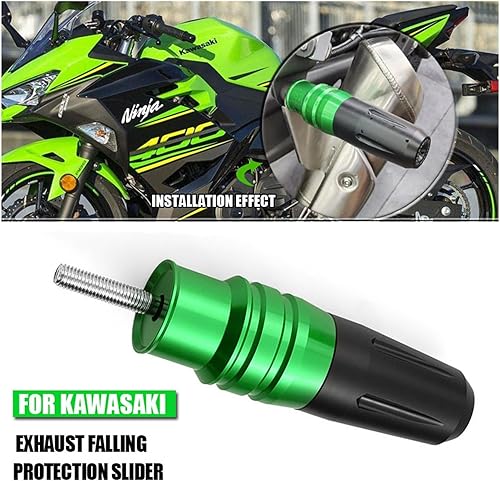 Miniatura 7 de Protector antichoque para Kawasaki Z800 Z750 Z900 Z1000 Z300 Z250 Ninja 250 300 Z1000 Z1000SX ER6 ER6F Marco de motocicleta Slider Crash Pad