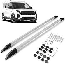 CHROMEMASTER | Roof Rails, Roof Rails Compatible with Ford Tourneo Courier 2023+; Used for Mounting Roof Racks, Roof Boxes or Bike Carriers; Aluminium