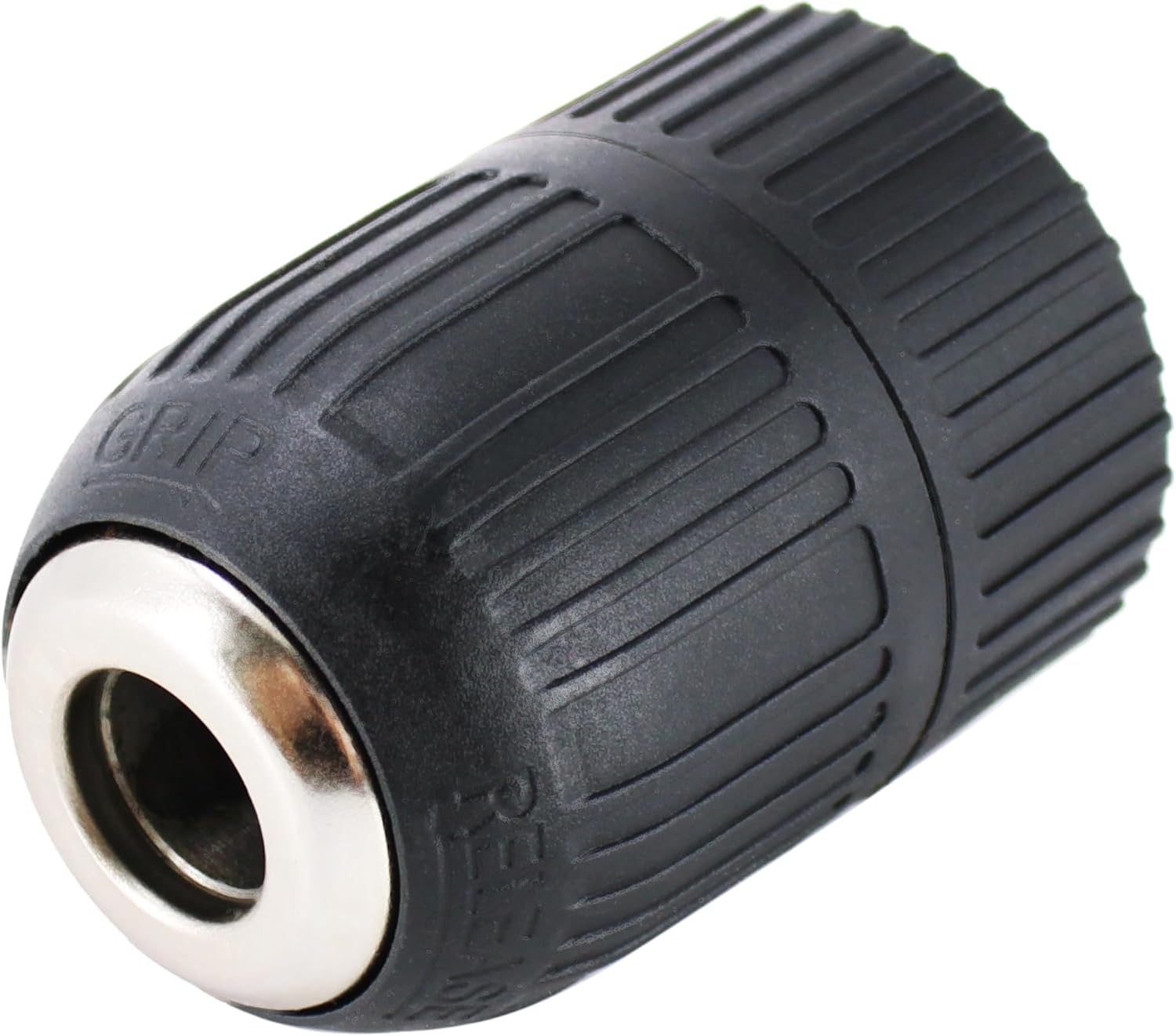 HFS(R) Keyless Drill Chuck with SDS Plus Shank Adaptor Quick Release Tool Conversion Tool 1/16"-1/2" (2-13mm) Capacity 1/2-20 UNF Mount