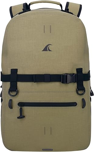 Breakwater Supply Mochila sumergible 100% impermeable, bolsa para laptop, cremalleras herméticas  Viajes al aire libre  Fogland 25L 20L 15L