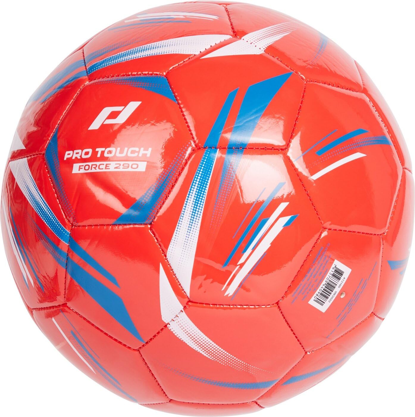 Pro Touch Force 290 Lite Balones de fútbol, Juventud Unisex, Red/Blue Dark/White, 4