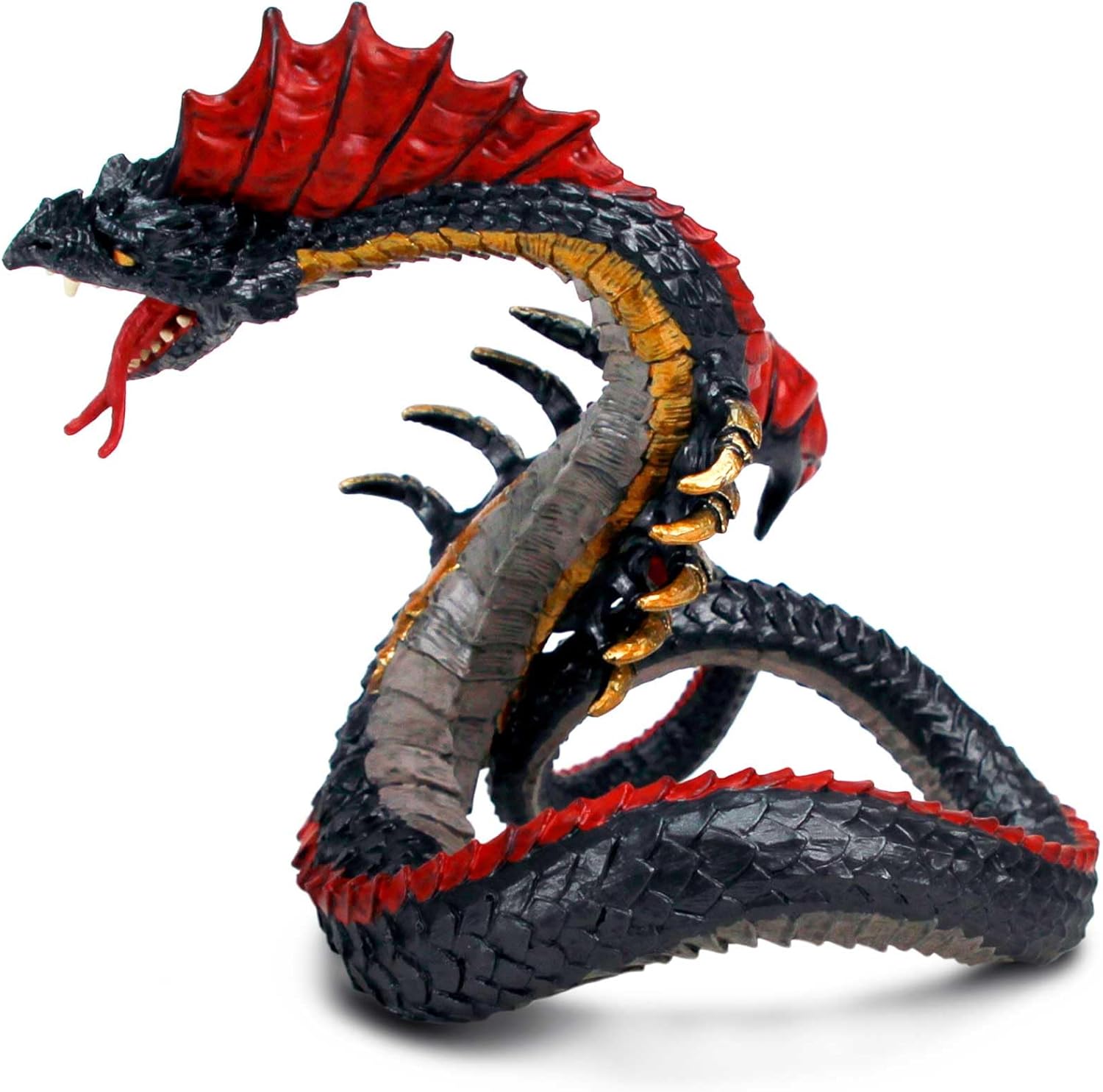 Safari Ltd. Mythical Basilisk Figurine – 5.5" Mythical Serpent Model Figure– Imaginative Toy for Boys, Girls, & Kids Ages 3+ - Image 3