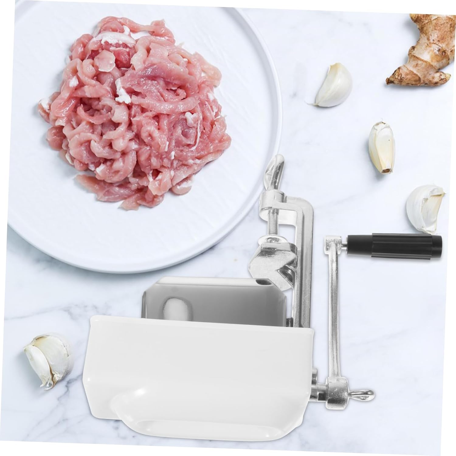 Unomor Metal Meat Tenderizer Tool with Needles for Steak and Pork Chops Easy to Clean Marinade Injector for Tenderizing Meat Kitchen Helper for Home Cooking
