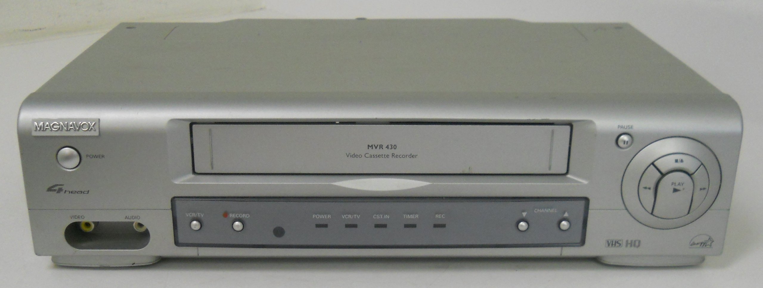 Magnavox MVR-430 Video Cassette Recorder Player VCR