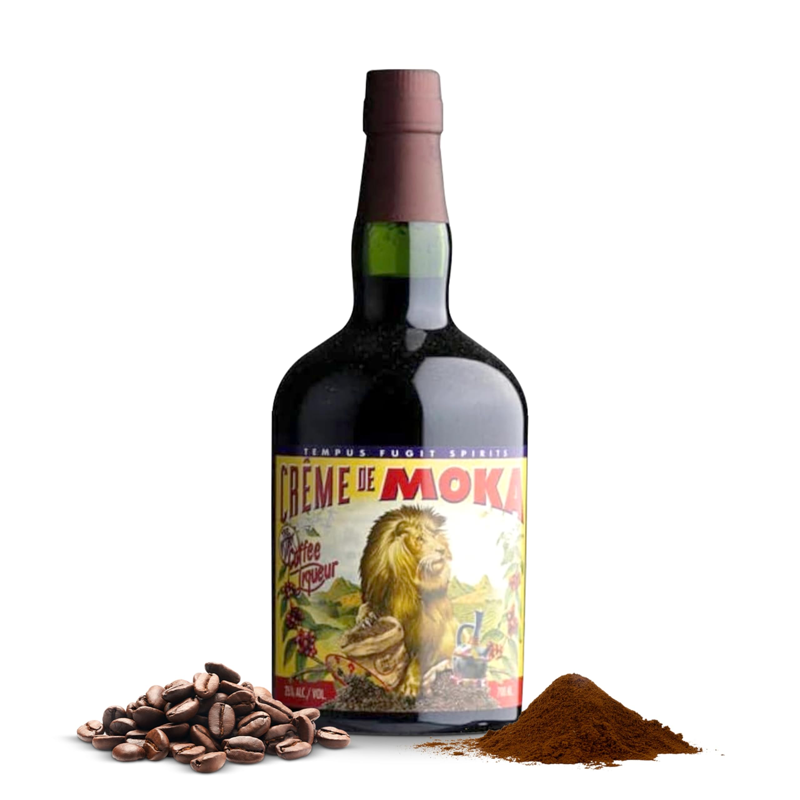 Tempus Fugit Crème de Moka Liqueur, 70cl, 25% ABV, Liqueur Made with Fine Ethiopian Coffee Beans, Coffee Liqueur for Delicious Specialty Cocktails