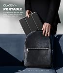 TiMOVO Case for Samsung Galaxy Tab A11+ Plus/A9+ Plus 11 Inch (2025/2023), Slim Lightweight Stand Hard Back Shell Protective Cover, Auto Wake/Sleep, Black