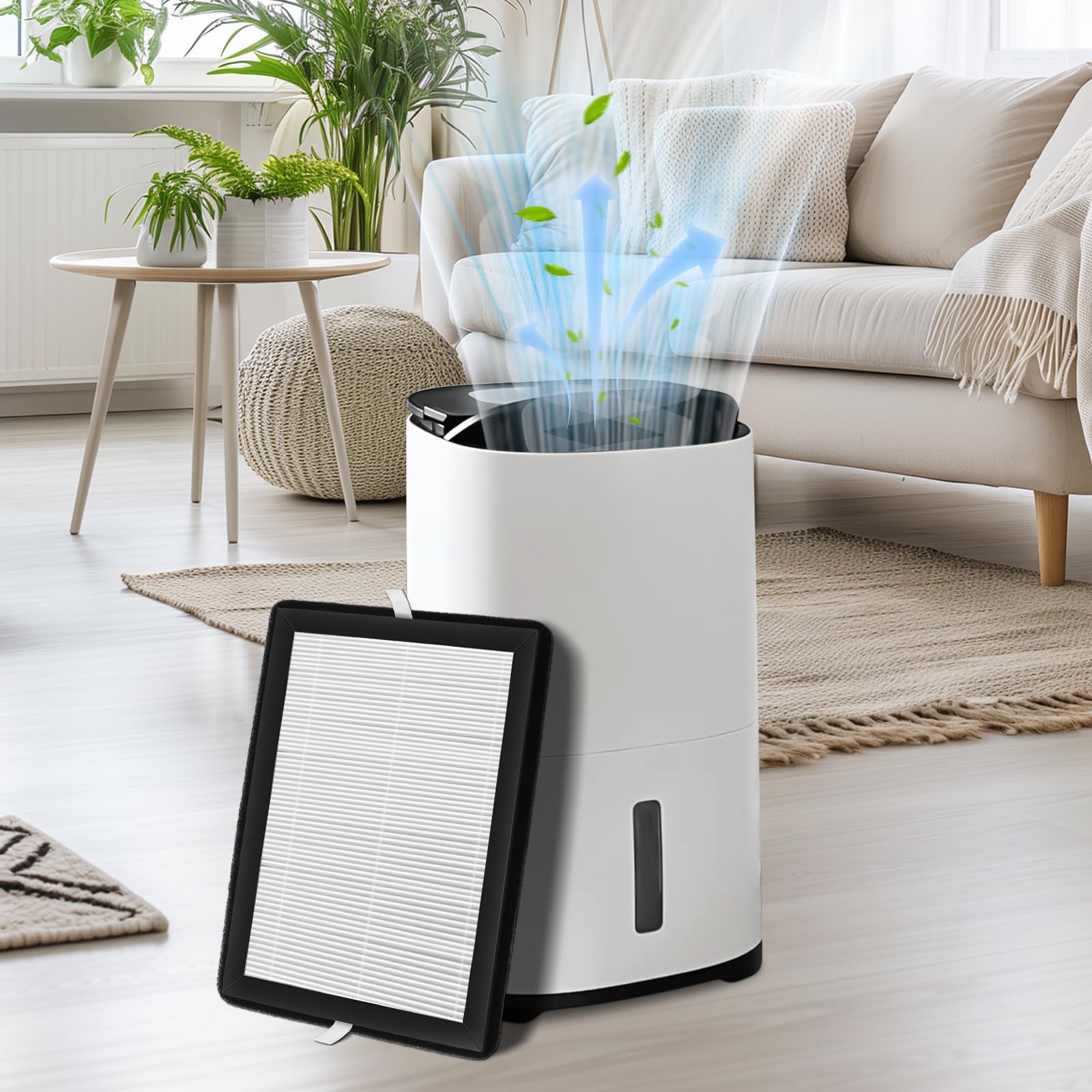 Gekufa Filter 6 Stück, Kompatibel mit MeacoDry Arete One/Two 10 L und 12 L