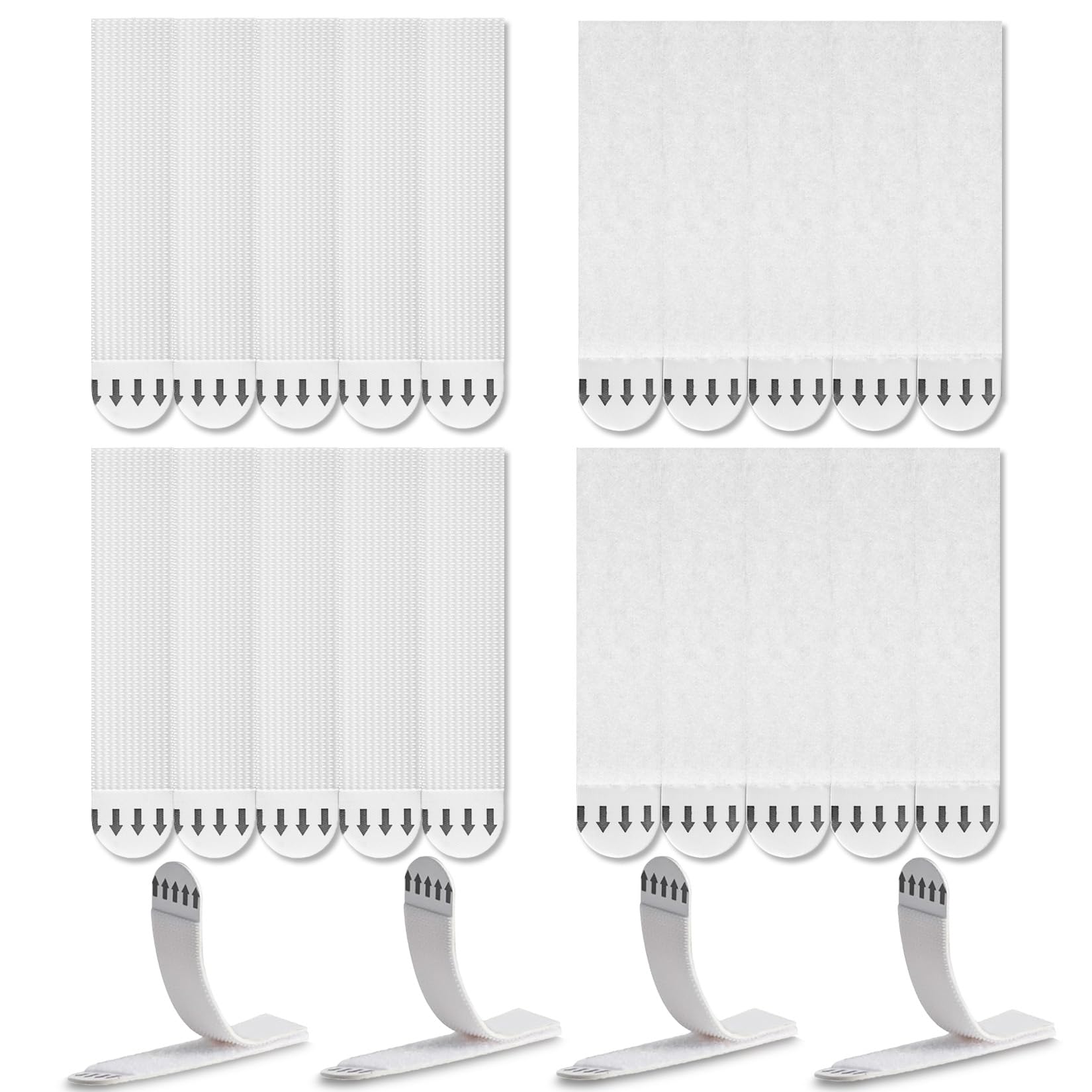 30 Pares/60 Tiras Cuelga Cuadros sin Clavos, Tiras Adhesivas para Colgar Cuadros para Marcos Adornos Espejos Marcos, Cuelga Facil para Colgar Cuadros sin Taladrar