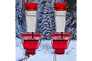 2PCS Warm Hummingbird Feeder Heater for Outdoors