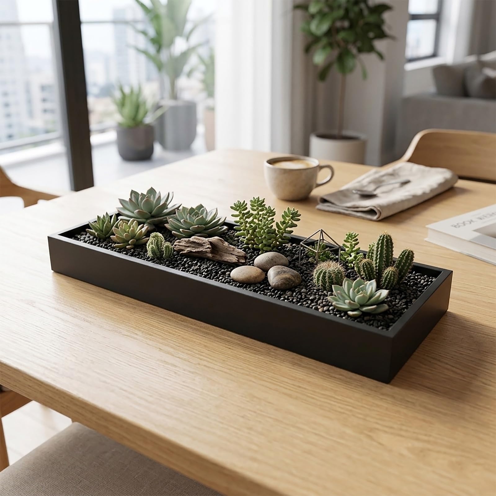 Ozdobna Taca Ze Stali Nierdzewnej 201 – Idealna Do OgrodóW Zen, Ekspozycji Bonsai, KąCika Kawowego, łAzienki I Blatu(80x30x5cm/31x12x2")