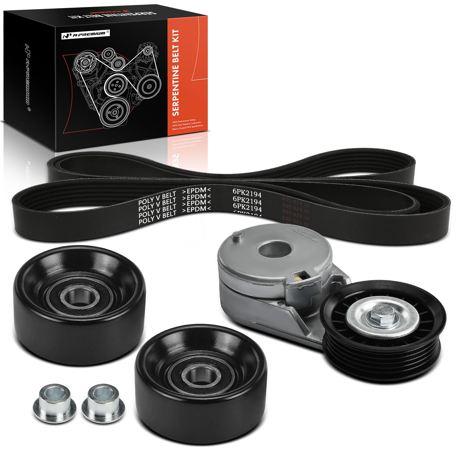 K060864 Belt Replacement A-Premium Serpentine Drive Belt K060864 - 6 ...