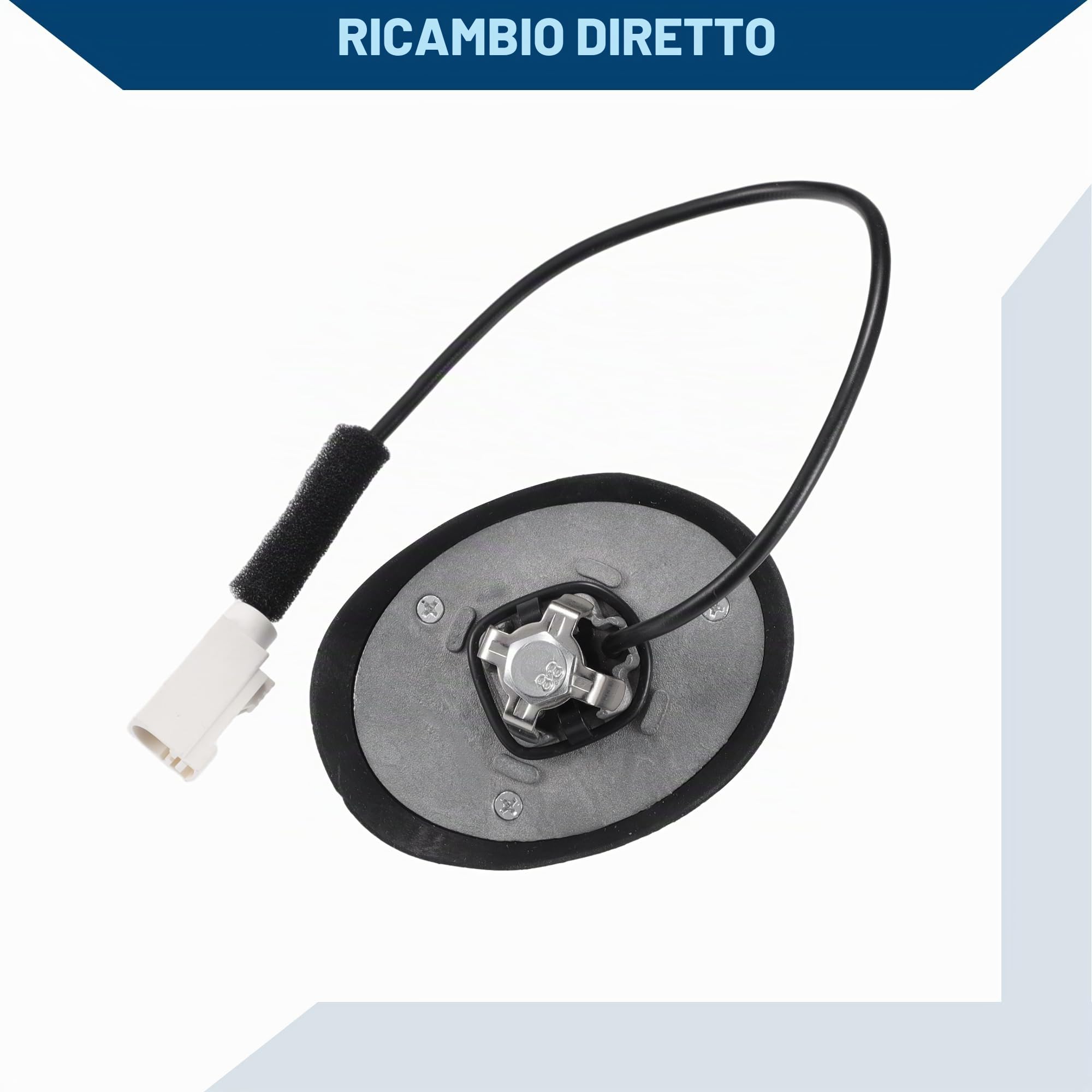 A ABSOPRO Base Dell'Antenna Per Fiat 500 Esterna Resistente 1 Pz