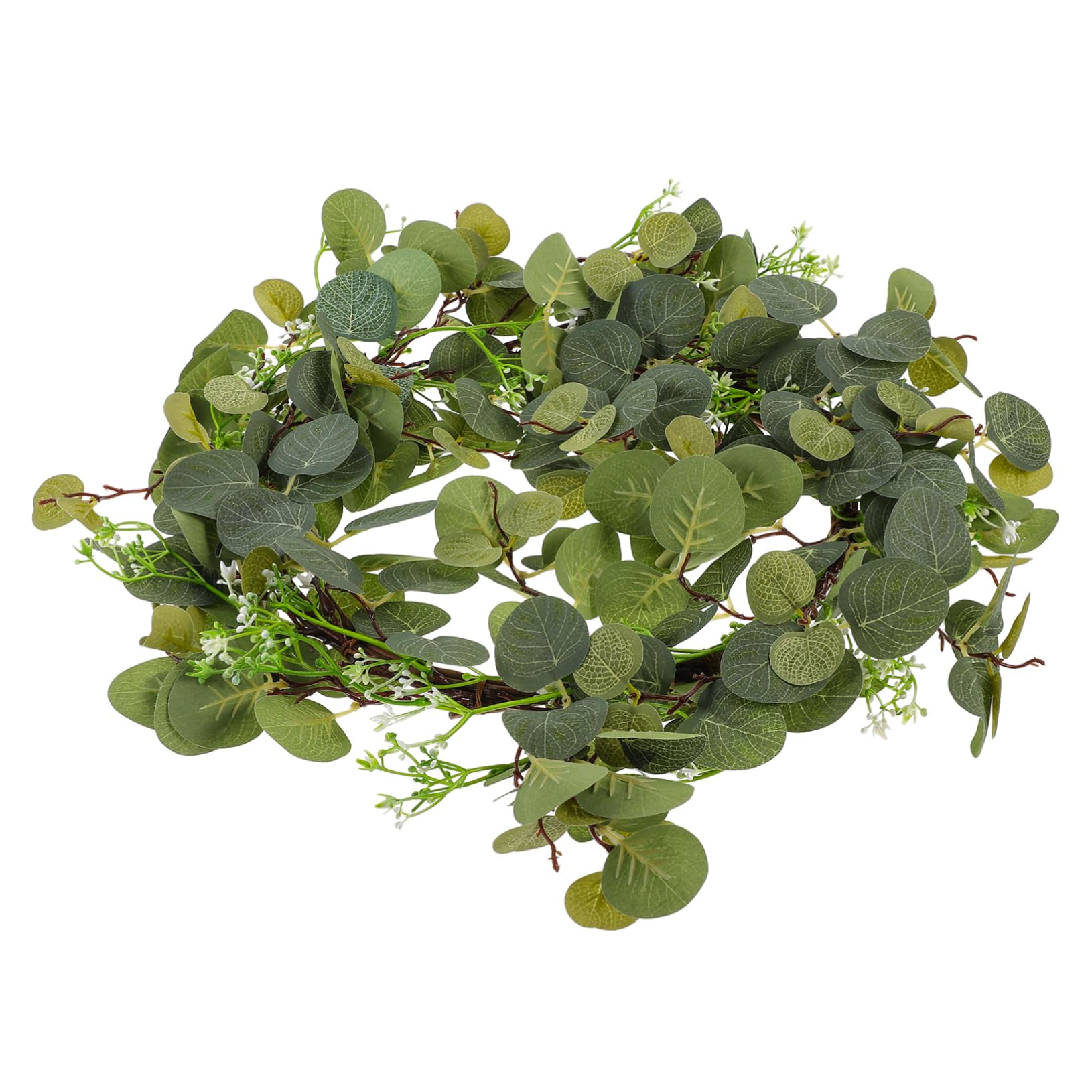 Guirnalda Artificial de Eucalipto Verde para Puerta de Entrada