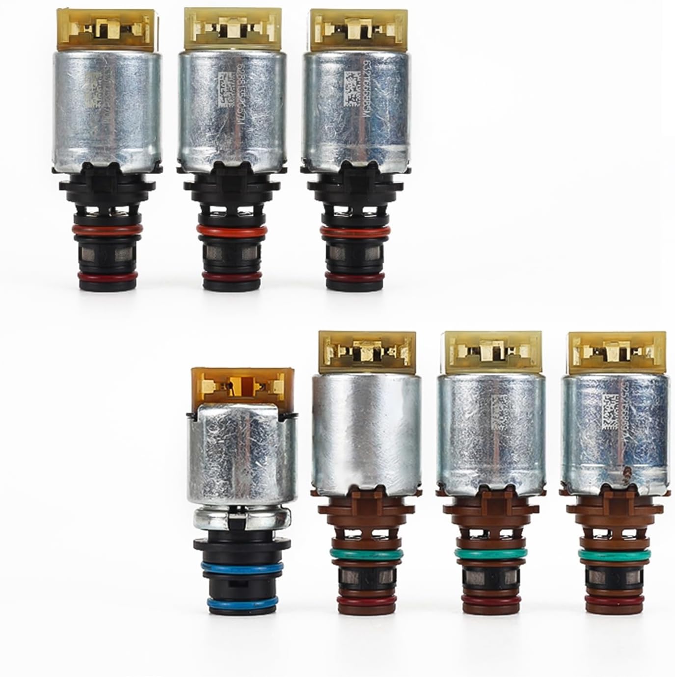 6R80 Transmission Valve Body Solenoid Kit Compatible For Ford Explorer Ranger Mustang Territory Transit Everest F-150 2011-2017 7PCS